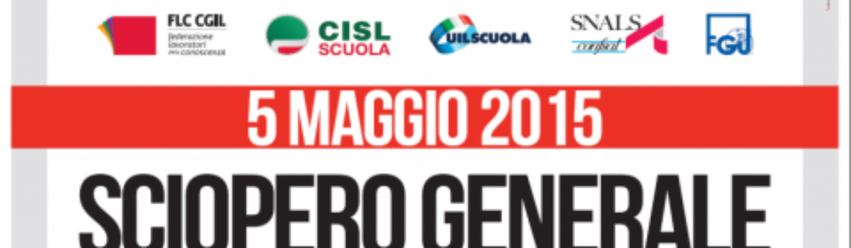 PERCHE’ SCIOPERARE IL 5 MAGGIO: 3 BUONE RAGIONI